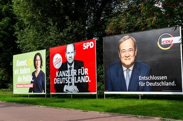ドイツは３党（SPD・緑の党・FDP）連立政権かのアイキャッチ画像
