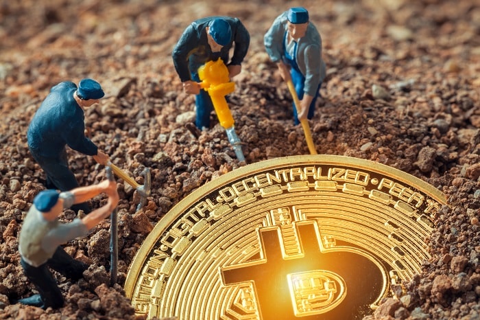 ビットコインの採掘とは？のアイキャッチ画像
