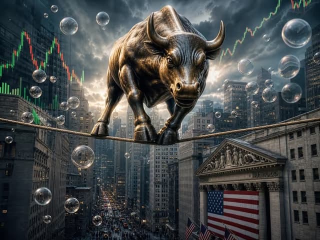 バブル化が進む米国株