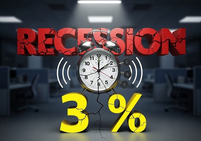 リセッションがなければ、市場の期待する「26年末FF金利3%」にはならない